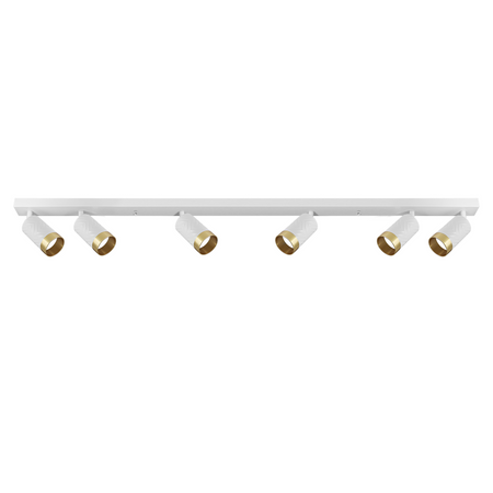 LED stropní/stěnové svítidlo 6 x GU10 ARRAS White GOLDLUX (Polux)