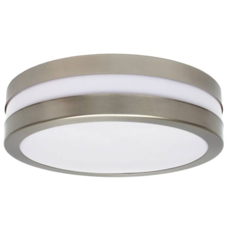 LED stropní plafon E27 IP44 nikl JURBA KANLUX