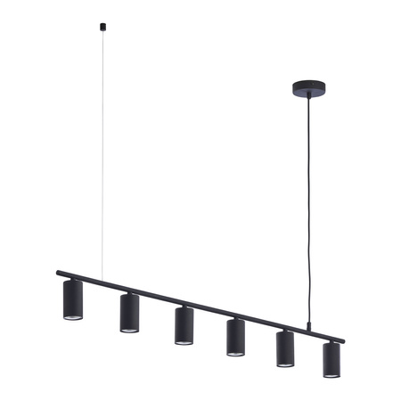 LOGAN BLACK Minimalistické závěsné stropní svítidlo 6xGU10 4428 TK Lighting