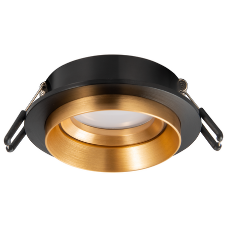 Bodové svítidlo MR16 Black Gold 12 V LIKA Sanico Goldlux Svítidlo pro zápustnou montáž