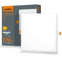 Podomítkové svítidlo LED Panel 24W 2550lm 4000K Neutrální bila DLFS VIDEO