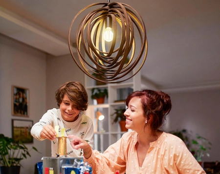 LED žárovka E27 A67 17W = 150W 2452lm 2700K Teplá bílá vlákno PHILIPS