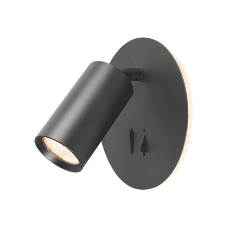 Nástěnná lampa Nástěnná lampa 5W 380lm 2700K teplá černá Videx