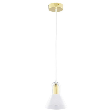 VICHY GOLD S Závěsné stropní svítidlo Gold Glass Elegant GU10 2395 TK Lighting