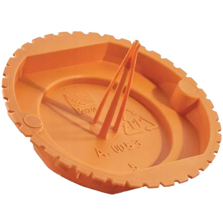 Montážní kryt 60 mm pro PK60 Zástrčka víka plechovek s knírkem PAWBOL