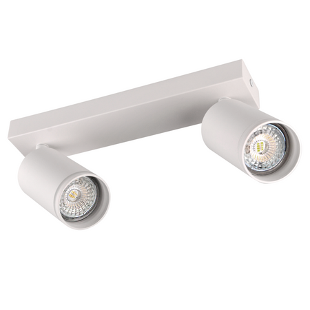 Nástěnné a stropní bodové svítidlo 2x GU10 White PARIS Sanico Goldlux