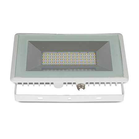 Reflektor LED 50W 4250lm 4000K IP65 Bílá SMD VT-4051W V-TAC