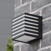 Venkovní nástěnné fasádní svítidlo LED 4000K Square Black