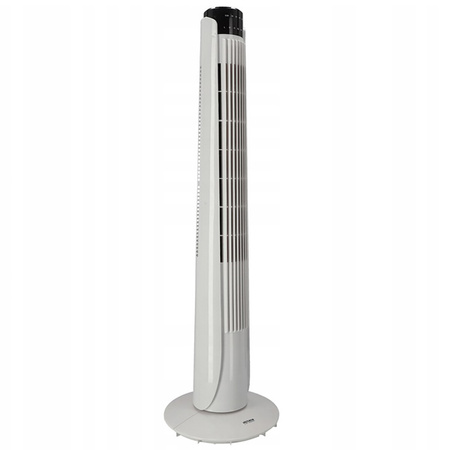 Sloupový ventilátor Trubkový Vzduchový cirkulátor Stojací ventilátor Bílý 92cm 45W + dálkové ovládání