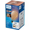 LED žárovka E27 PS160 6W = 25W Filament Amber SMART WiFi Philips WiZ