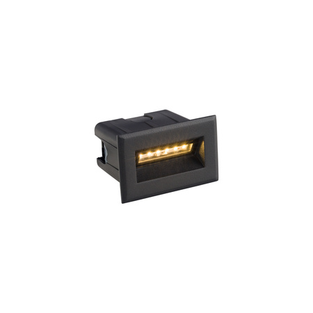 Venkovní zahradní lampa BAY LED S 8164 3W 3000K zapuštěná černá Nowodvorski