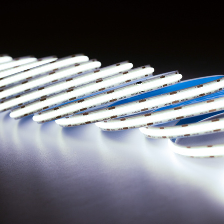 LED pásek COB, 12V 50W 1920LED Studená bílá 8mm 5m LUMILED