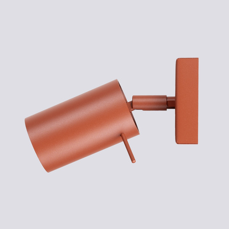 Nástěnné svítidlo Reflektor Tuba Spot GU10 Ochre Red Ring Bittersweet Shimmer SL.1506 Sollux