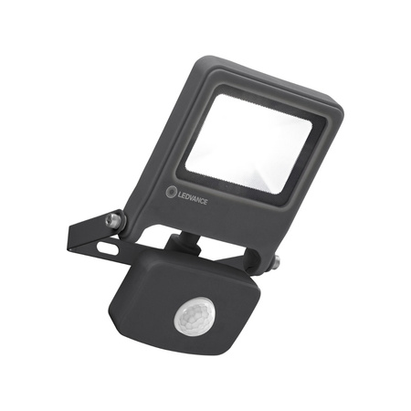 Reflektor LED 10W 800lm 3000K IP65 šedý s pohybovým senzorem LEDVANCE Floodlight Endura