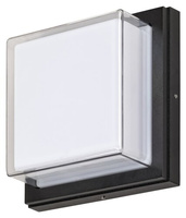 Zahradní lampa LED nástěnná lampa ANDORRA 12W 4000K IP54 čtvercová bílá a černá RABALUX