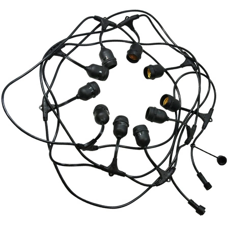 Provázek na zahradní girlandu 10 x E27 GOLDLUX (Polux)