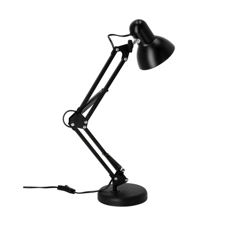 Stolní lampa Stolní svítidlo Nastavitelná E27 Černá Auriq Kobi