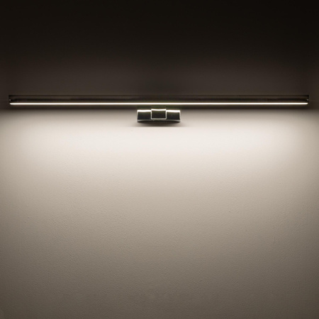 Nástěnné svítidlo LED 15W 1100lm 3000K Teplý chrom Vodotěsné Koupelna IP44 Moderní CEZANNE LED L 10667 Nowodvorski