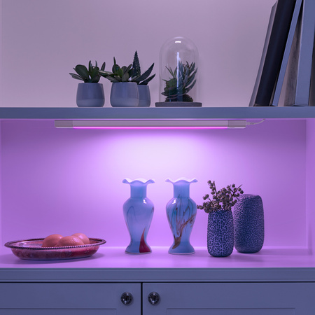 Podskříňová lampa Lineární LED 6W 350lm 3000K Teplá bílá RGBW s pohybovým senzorem Stmívatelné 50cm LineárníLED Slim LEDVANCE