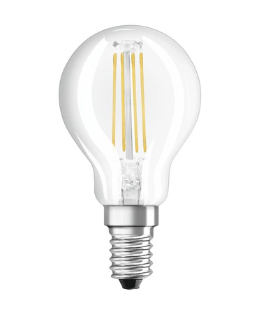 2x LED žárovka P45 Ball E14 4W = 40W 470lm 2700K Warm 300° Retrofit Filament CLASSIC Osram