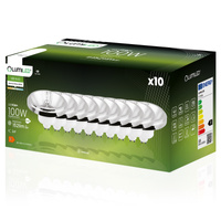 10x Žárovka LED ES111, GU10 15W = 100W 1521lm 4000K Neutrální bílá 24° Stříbrná LUMILED