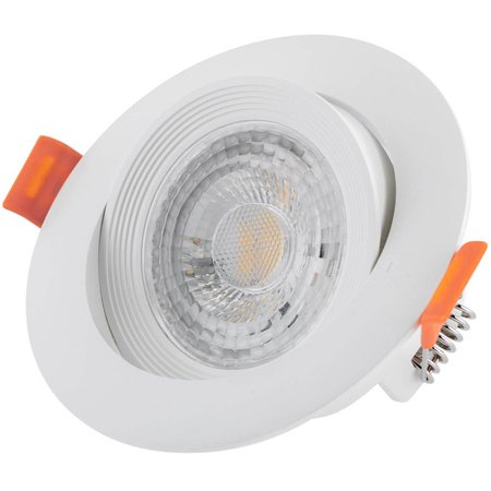 Halogenová Podhledové svítidlo GU10, MR16 Nastavitelná Kulatá Bílá VENTUS LUMILED