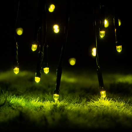 LED Solární řetěz, 7x LED Ozdobné Bodové Světla ORNIS LUMILED