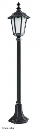 Venkovní stojací zahradní lampa POST Retro Midi K 5002/2/M E27 106cm Su-Ma