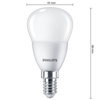 Sada 3x LED kulové žárovky E14 P45 4,9W = 40W 470lm 2700K Teplá PHILIPS