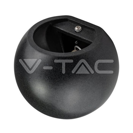 Nástěnné LED fasádní svítidlo G9 Concrete Dark Grey Round IP20 VT-891 V-TAC