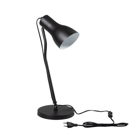 Stolní lampa JUSI E27 černá KANLUX