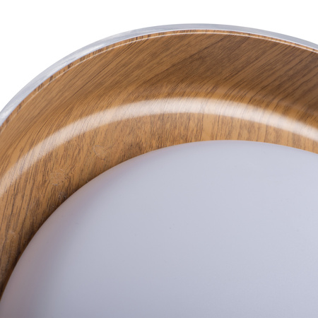 Plafond LED stropní panel Svítidlo pro povrchovou montáž 17,8W 1320lm 4000K Neutral 120° Round White Anthracite Nifu Kanlux