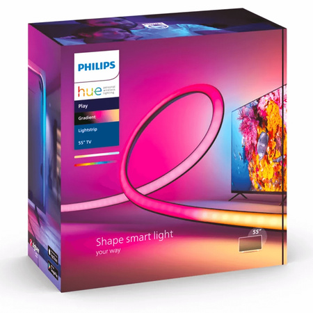 Inteligentní 20W CCT RGB 2m 55" Philips Hue Play Gradient LED Lightstrip Bluetooth Zigbee