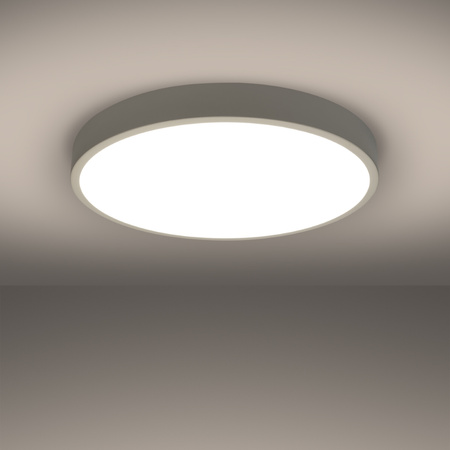 Stropní svítidlo Plafond ONYX 60 LED 65W 3000K 5177lm bílé Minimalistické SOLLUX