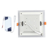 Zapuštěný LED panel 6W 4000K Čtvercový FLICKER FREE VT-602G V-TAC