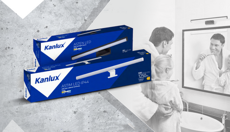 Koupelnové nástěnné svítidlo nad zrcadlo LED 12W 1010lm 4000K Neutrální Obdélníkové Chrom IP44 Astim Kanlux