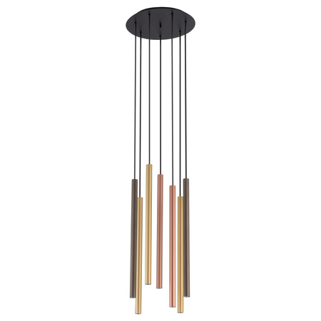 Stropní závěsné svítidlo 7x G9 zlaté moderní LASER 490 10704 Nowodvorski