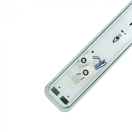 IP65 Prachotěsné LED T8 2x G13 120cm s plechovou FULL PLATE Ecolight