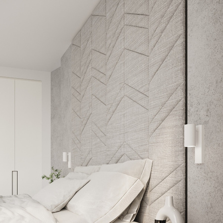 Nástěnné svítidlo LED UTTI GU10 dole Bílé SOLLUX