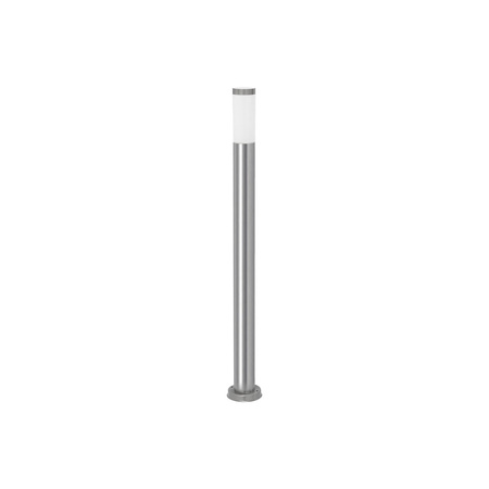 Venkovní LED zahradní svítidlo TORCH E27 IP44 Tyč 110cm Inox RABALUX