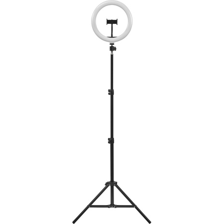 Mobilní LED kruhová stojací lampa pro selfie 6W 250lm CCT 26cm Bluetooth LEDVANCE + dálkové ovládání