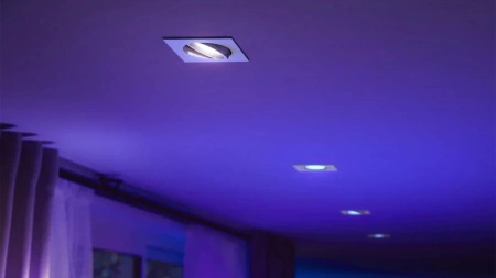 LED zapuštěná pod omítku 4,2 W 400 lm IP20 Bílá a barevná Ambiance RGB + TW White Smart SMART Zigbee Bluetooth Centura Philips HUE