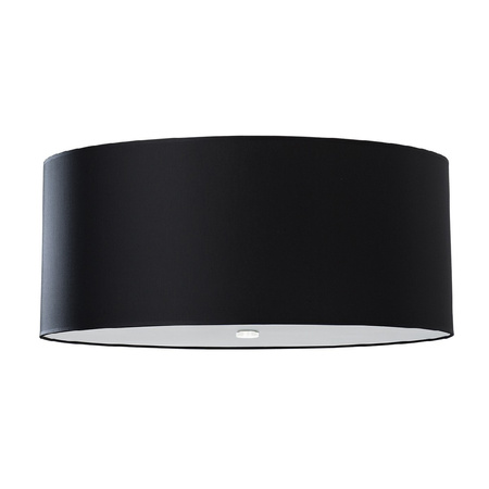 LED stropní svítidlo OTTO 6xE27 Kulaté svítidlo 70 cm černé SOLLUX