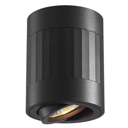 Přisazené svítidlo Stropní svítidlo LED trubice GU10 Černá VIDEX