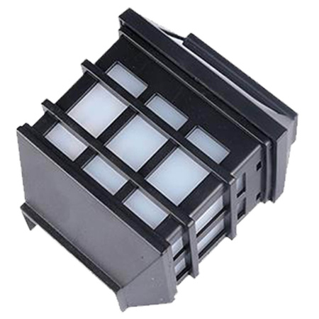 Nástěnné svítidlo Solární LED zahradní fasádní svítidlo IP44 s efektem plamene