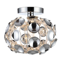 LED Stropní svítidlo FERRARA E14 Moderní Stropní svítidlo Prestige Silver Light