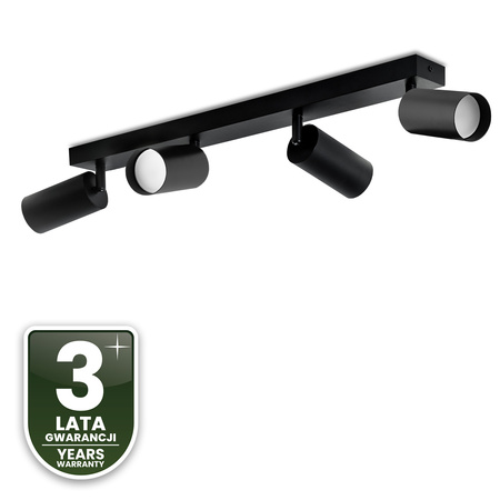 Stropní svítidlo SPOT TUBA Reflektor Halogenové svítidlo 4x GU10 TABULA LUMILED