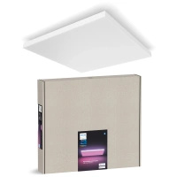 LED panel Stropní svítidlo pro povrchovou montáž 60x60 cm 67W 4850lm IP20 Bílá a barevná Ambiance RGB + TW White Smart SMART Zigbee Bluetooth Datura Philips HUE