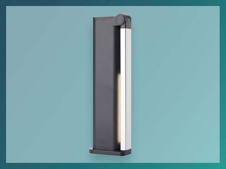 Stolní lampa LED AMBER 5W 4000K stmívatelná USB černá PHILIPS