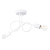 Stropní svítidlo Lustr Spider Pendant 2x E27 White Loop Crimson SL.1471 Sollux